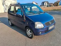 Gebraucht Opel Agila 75 PS (55 kW) 2001 Blau Van / Kleinbus