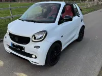 Gebraucht Smart ForTwo Cabrio Brabus 90 PS (66 kW) 2017 Weiß Cabrio