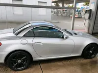 Gebraucht Mercedes SLK200 184 PS (135 kW) 2009 Silber Cabrio