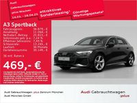 Gebraucht Audi A3 S-Line 150 PS (110 kW) 2024 Schwarz Limousine
