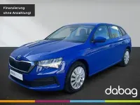 Occasion Skoda Scala Active 95 ch (69 kW) 2019 Bleue Citadine