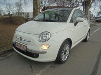 Gebraucht Fiat 500 Lounge 69 PS (50 kW) 2013 Weiß Cabrio