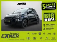 Gebraucht Fiat 500e La Prima 86 kW (118 PS) 2022 Onyx schwarz Cabrio