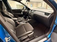 Gebraucht Skoda Octavia RS 184 PS (135 kW) 2014 Blau Kleinwagen