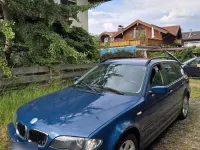 Gebraucht BMW 318 143 PS (105 kW) 2002 Blau Kombi