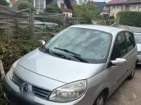 Gebraucht Renault Scénic II 112 PS (82 kW) 2006 Silber Van / Kleinbus