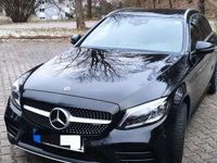 gebraucht Mercedes C400 4Matic T 9G AMG PANO MULTIBEAM DISTRONIC GARANTIE