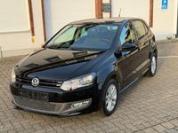 Gebraucht VW Polo Style 60 PS (44 kW) 2011 Schwarz Kleinwagen