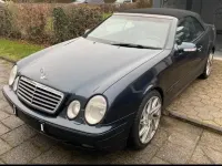 Gebraucht Mercedes CLK320 Elegance 218 PS (160 kW) 2001 Schwarz Cabrio