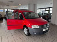 Gebraucht VW Caddy Team 80 PS (58 kW) 2010 Rot Van / Kleinbus