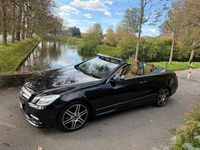 Second-hand Mercedes E200 184 CP (135 kW) 2012 Negru Cabrio