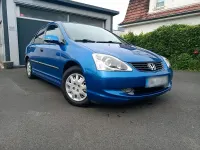 Brugt Honda Civic 90 HK (66 kW) 2005 Blå Stationcar