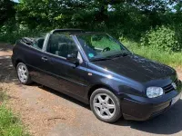 Gebraucht VW Golf 101 PS (74 kW) 1999 Blau Cabrio