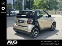 Gebraucht Smart ForTwo Electric Drive Prime 60 kW (82 PS) 2023 Bodypanels in gold beige () Cabrio