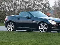 Gebraucht Mercedes SLK200 184 PS (135 kW) 2011 Schwarz Cabrio