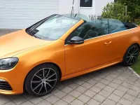 Gebraucht VW Golf Cabriolet R 265 PS (194 kW) 2013 Schwarz Cabrio