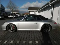 Gebraucht Porsche 911 Carrera Cabriolet 325 PS (239 kW) 2005 Arktissilbermetallic Cabrio
