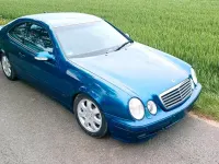 Gebraucht Mercedes CLK320 210 PS (154 kW) 2002 Blau Coupé