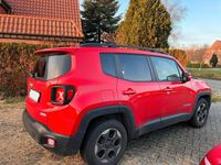 Gebraucht Jeep Renegade Longitude 140 PS (102 kW) 2017 Rot SUV