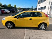 Gebraucht Fiat Punto Active 2007 Gelb Kleinwagen