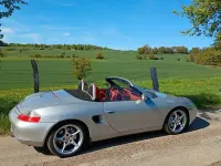 Usata Porsche Boxster S 252 CV (185 kW) 2000 Argento Cabrio