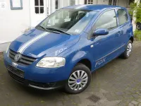 Używany VW Fox 75 KM (55 kW) 2006 Niebieski Hatchback