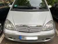 Gebraucht Mercedes A170 Avantgarde 95 PS (69 kW) 2002 Silber Kleinwagen