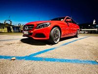 Gebraucht Mercedes C220 170 PS (125 kW) 2017 Rot Kombi