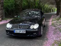 Gebraucht Mercedes CLK280 231 PS (169 kW) 2005 Schwarz Coupé