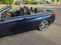 Gebraucht BMW 420 Cabriolet Sport Line 190 PS (139 kW) 2015 Blau Cabrio
