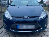 Gebraucht Ford Fiesta 82 PS (60 kW) 2009 Blau Kleinwagen
