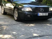 Gebraucht Mercedes SL320 231 PS (169 kW) 1997 Blau Cabrio