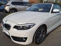 Gebraucht BMW 220 184 PS (135 kW) 2018 Perlmutt weiß metallic (metallic) Cabrio