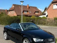 Gebraucht Audi A3 Cabriolet S-Line 125 PS (91 kW) 2014 Schwarz Cabrio