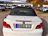 Gebraucht BMW 123 Cabriolet Sport Line 204 PS (150 kW) 2011 Weiß Cabrio