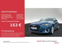 Second-hand Audi A3 Advanced 110 CP (80 kW) 2022 Albastru Berlinǎ