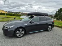 Gebraucht Kia Optima Active 205 PS (150 kW) 2018 Grau Kombi