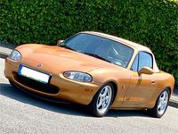 Gebraucht Mazda MX5 110 PS (80 kW) 1999 Orange Cabrio