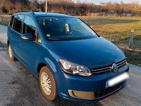Gebraucht VW Touran 105 PS (77 kW) 2012 Blau Van / Kleinbus
