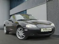 Gebraucht Mazda MX5 110 PS (80 kW) 2002 Schwarz Cabrio
