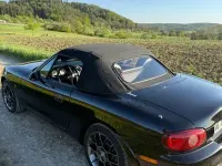 Usata Mazda MX5 145 CV (106 kW) 2004 Nero Cabrio