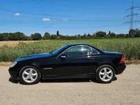 Gebraucht Mercedes SLK230 197 PS (144 kW) 2001 Schwarz Cabrio