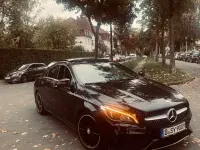 Gebraucht Mercedes CLA180 AMG line 122 PS (89 kW) 2017 Schwarz Limousine