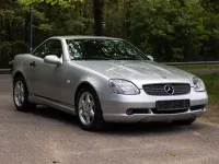 Gebraucht Mercedes SLK230 AMG 193 PS (141 kW) 1998 Silber Cabrio