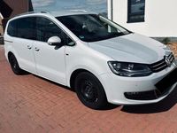 Gebraucht VW Sharan 150 PS (110 kW) 2019 Weiß Van / Kleinbus