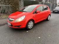 Gebraucht Opel Corsa Color Edition 101 PS (74 kW) 2010 Rot Kleinwagen