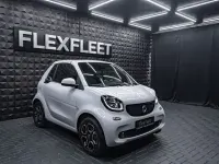 Gebraucht Smart ForTwo Cabrio Passion 90 PS (66 kW) 2018 Tridionsicherheitszelle weiss Cabrio