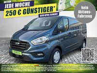 Gebraucht Ford Transit Custom Trend 131 PS (96 kW) 2022 Chroma blau metallic Limousine