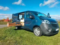 Gebraucht Opel Vivaro 140 PS (102 kW) 2015 Blau Van / Kleinbus