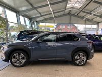 Neu Subaru Solterra Platinum 160 kW (218 PS) 2025 Harbor mist gray pearl black m SUV